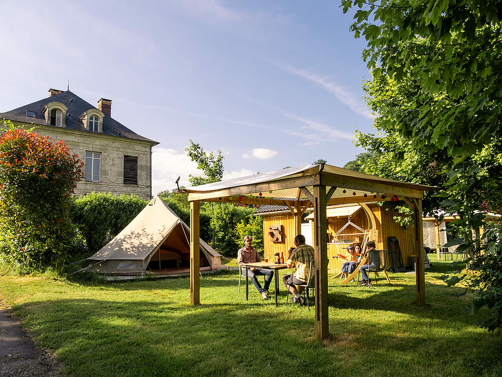 Camping Castel Camping Le Brévedent Le Brévedent Normandië 0