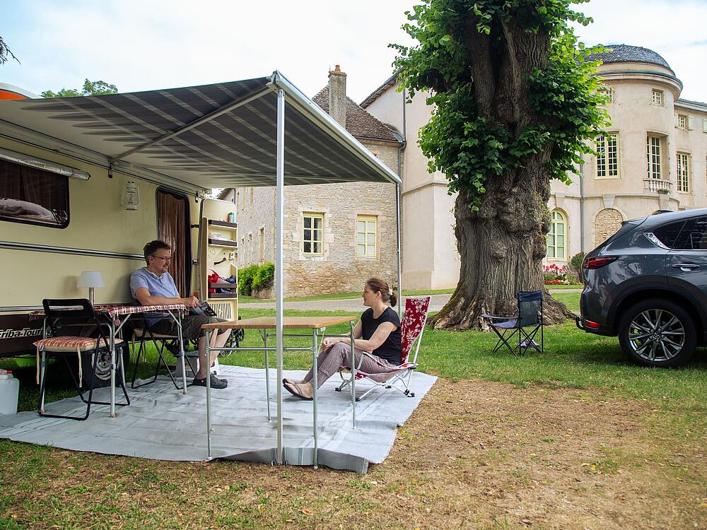 Camping Castel Camping Château de L'Epervière Gigny-sur-Saône Bourgondië-Franche-Comté 11