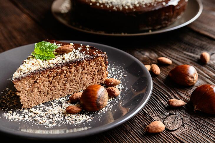 kastanjecake van Domaine de Sévenier kastanjecake van Domaine de Sévenier