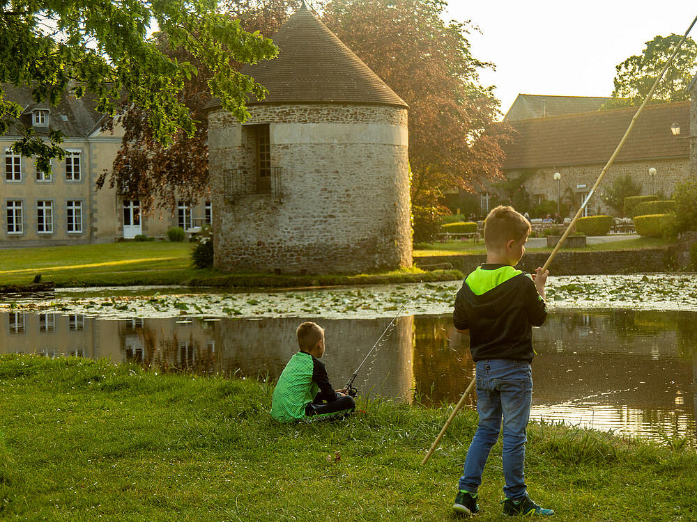 Camping Castel Camping Château de Lez-Eaux Saint Pair sur mer Normandië 23
