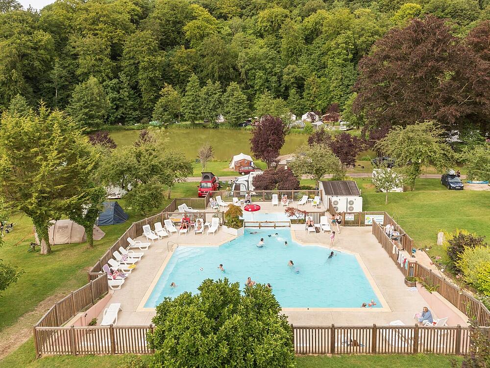 Camping Castel Camping Le Brévedent Le Brévedent Normandië 1