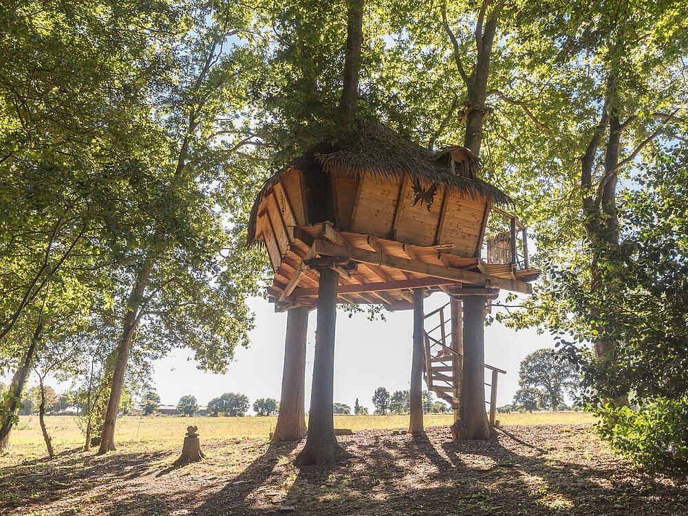 Camping Castel Camping Château de Lez-Eaux Saint Pair sur mer Normandië 4