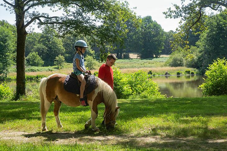 équitation en vacances en camping équitation à la Garangeoire en Vendée