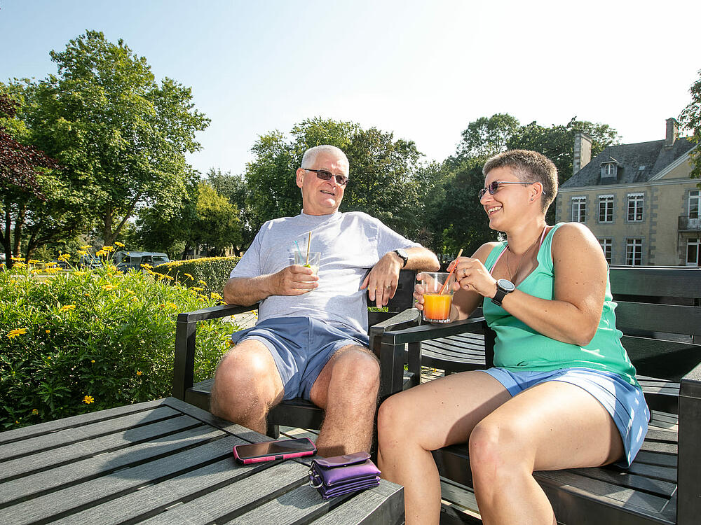 Camping Castel Camping Château de Lez-Eaux Saint Pair sur mer Normandië 16