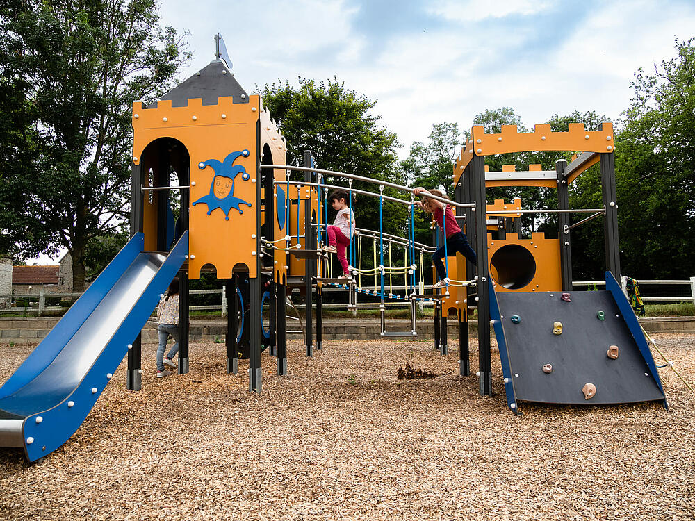 Camping Castel Camping Château de Lez-Eaux Saint Pair sur mer Normandië 14