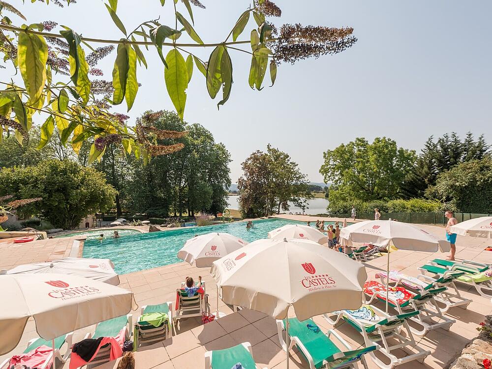 Camping Castel Camping Château de Poinsouze BOUSSAC - BOURG Nieuw-Aquitanië 13