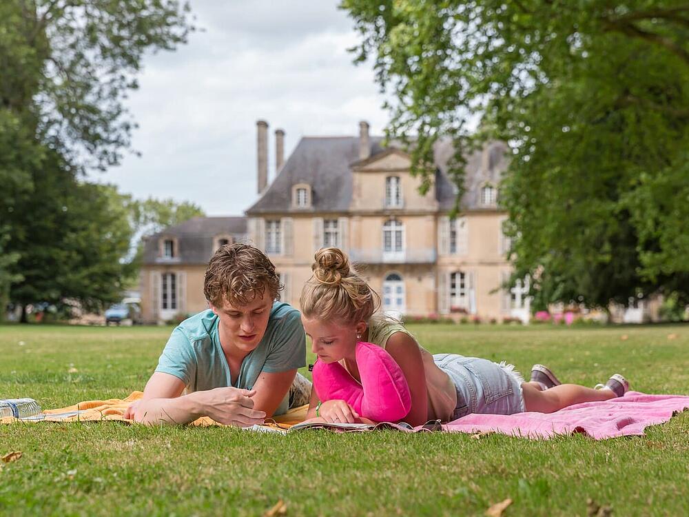 Camping Castel Camping Château de Martragny Martragny Normandië 10